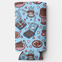 Chocolate lover cute selters dosenkühler