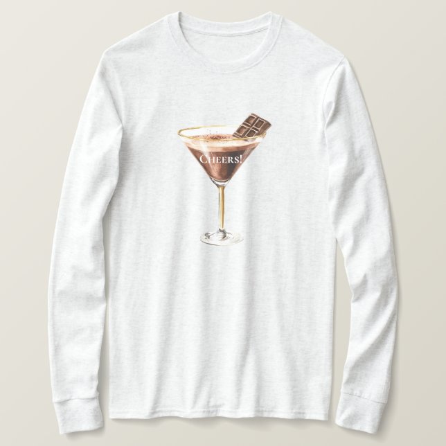 Chocolate Martini T-Shirt (Design vorne)