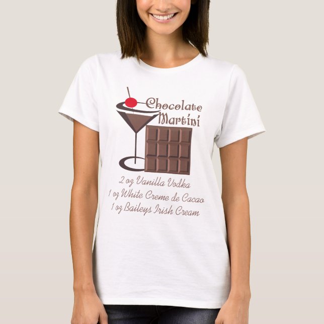 Chocolate Martini T-Shirt (Vorderseite)