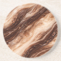 Chocolate Milkshake Marble Texture