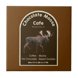 Chocolate Moose Café Fliese