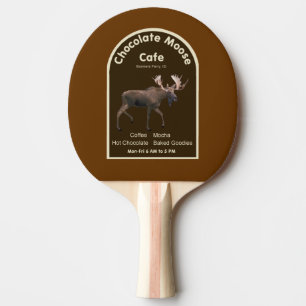Chocolate Moose Café Tischtennis Schläger