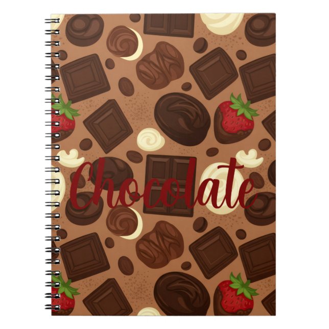 Chocolate notebook notizblock (Vorderseite)