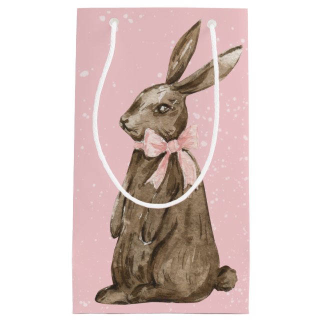 Chocolate-Osterhase Kleine Geschenktüte (Vorderseite)