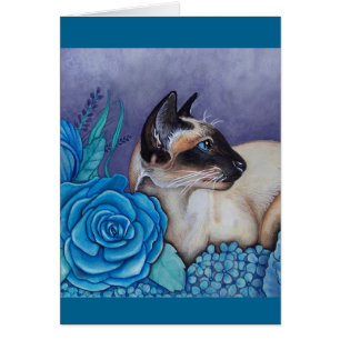Chocolate Point Siamese  Cat