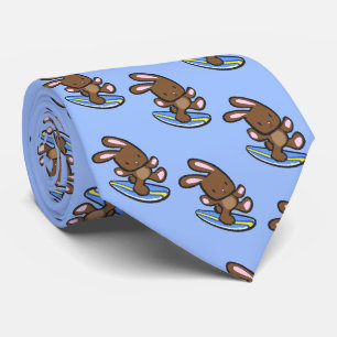 Chocolate Surfing Osterbass Hawaiisch Krawatte