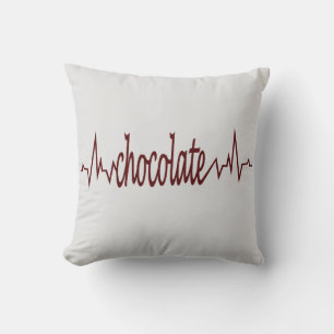 Chocolate-Wurfkissen Kissen