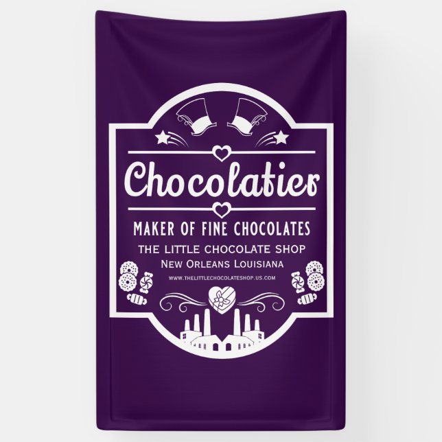 Chocolatier Maker Banner (Vertikal)