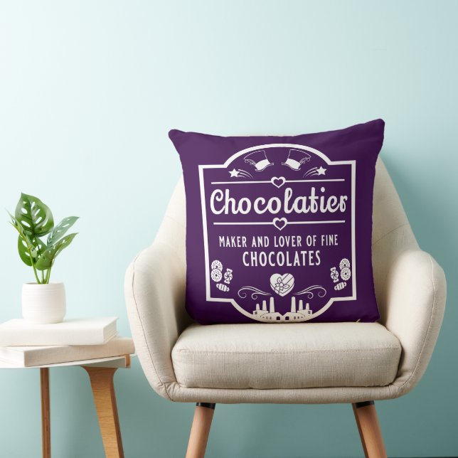 Chocolatier Maker Kissen (Stuhl )