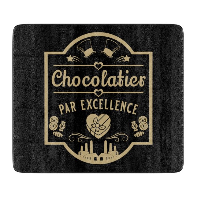 Chocolatier Maker Schneidebrett (Vorderseite)
