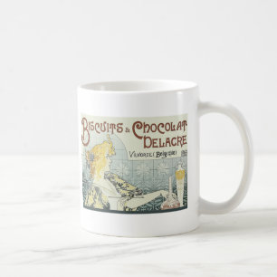 Chocoloate Jugendstil Kaffeetasse