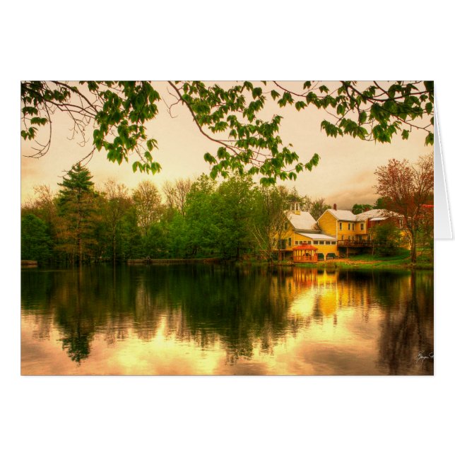 Chocorua-Pappkarte (Vorderseite (Horizontal))