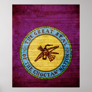 Choctaw-Nation von Oklahoma Poster