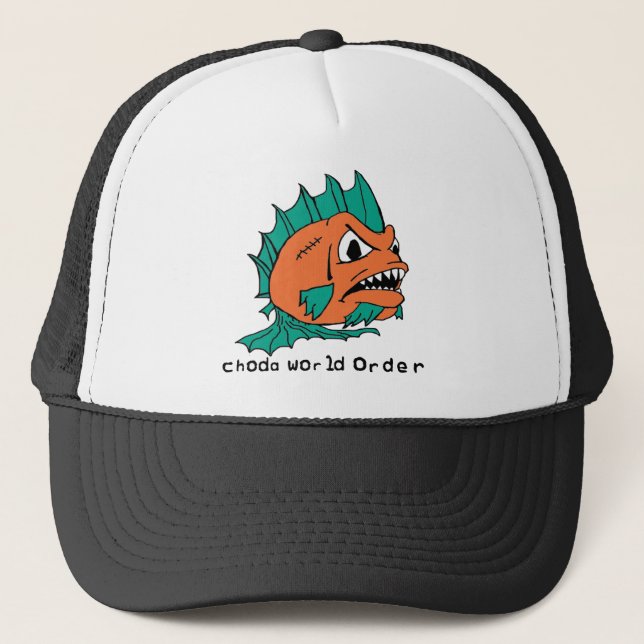 ChodaFish Hut Truckerkappe (Vorderseite)