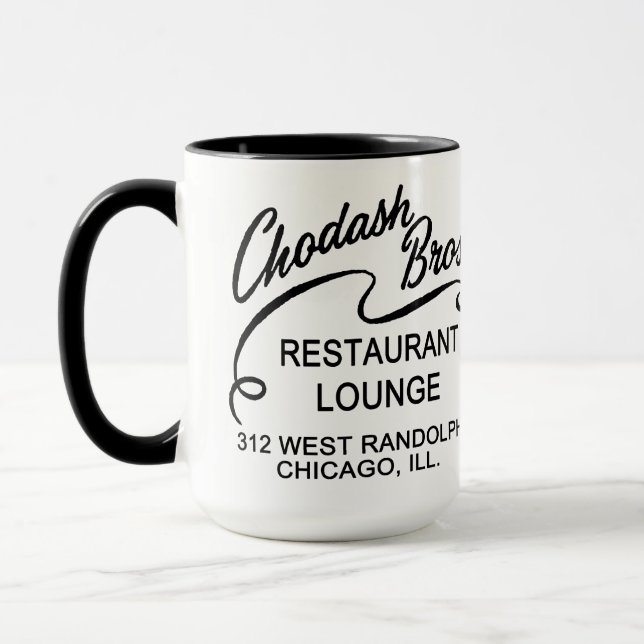 Chodash Bros. Restaurant, Chicago, Illinois Tasse (Links)