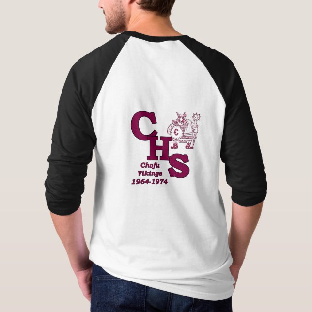 Chofu Highschool Wikinger 1964-1974 T-Shirt (Rückseite)