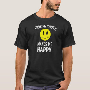 Choice People macht mich glücklich Jiu Jitsu BJJ T-Shirt