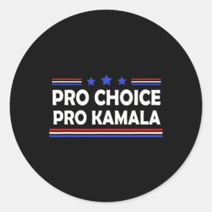Choice Pro Kamala 2024 Frauenrechte Runder Aufkleber