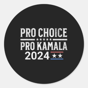 Choice Pro Kamala 2024 Frauenrechtsmarsch Runder Aufkleber
