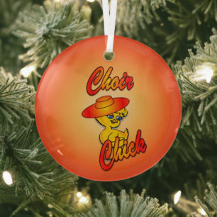 Choir Chicks #5 Ornament Aus Glas