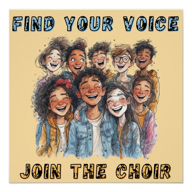 Choir Poster (Vorderseite)