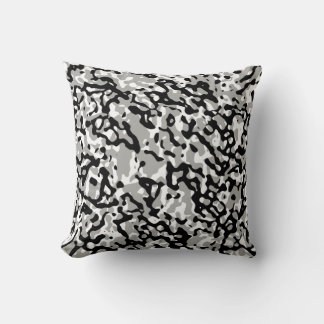 Choisir La Couleur "Marbre B/W" Coussin de design 