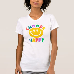 Choisir un T-shirt heureux