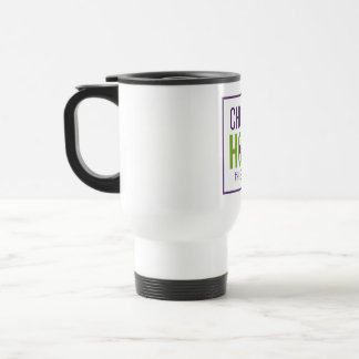 Choisissez HOPE - Mug de voyage (blanc)