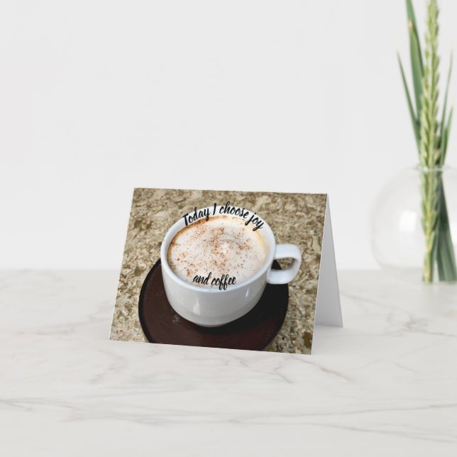 Choisissez Joy...et café (Devant)