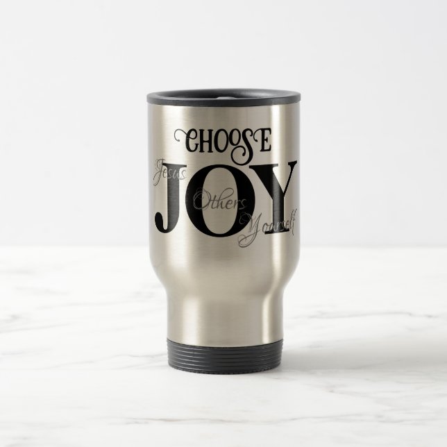 Choisissez Joy Jésus, Autres, Vous Voyage Mug (Centre)