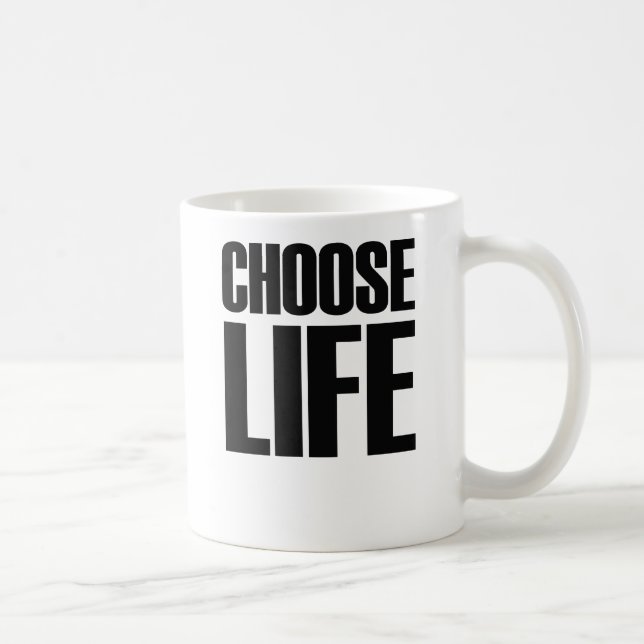 CHOISISSEZ la tasse d'années '80 de la VIE (Droite)