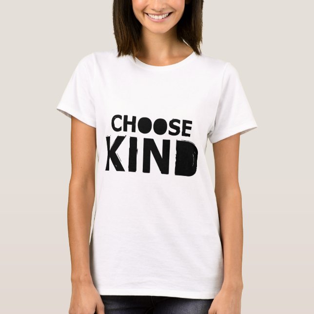 Choisissez l'anti T-shirt de intimidation aimable (Devant)