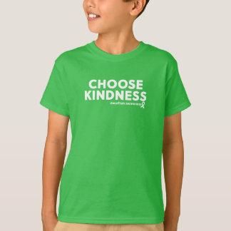 Choisissez le T-shirt Kindness Dwarfism Awareness