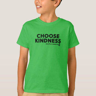 Choisissez le T-shirt Kindness Dwarfism Awareness