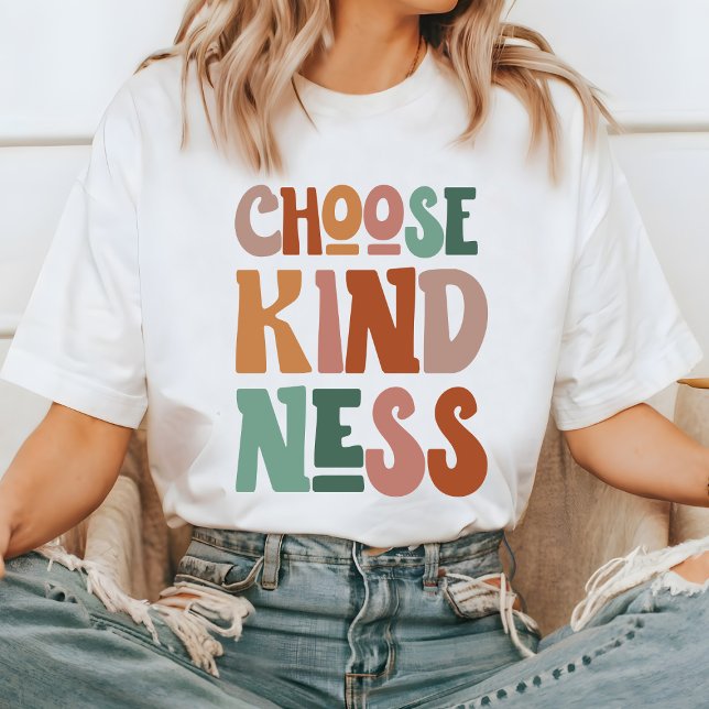Choisissez T-shirt Kindness, chemise de devis Insp (Créateur téléchargé)