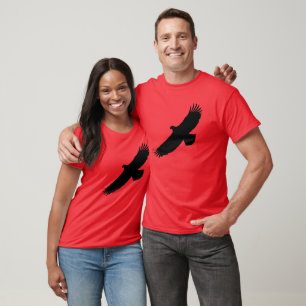 Choisissez une T-shirt couleur avec vol d'aigle