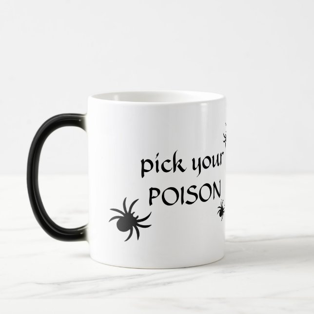 Choisissez votre POISON Halloween Spider Mug (Gauche)