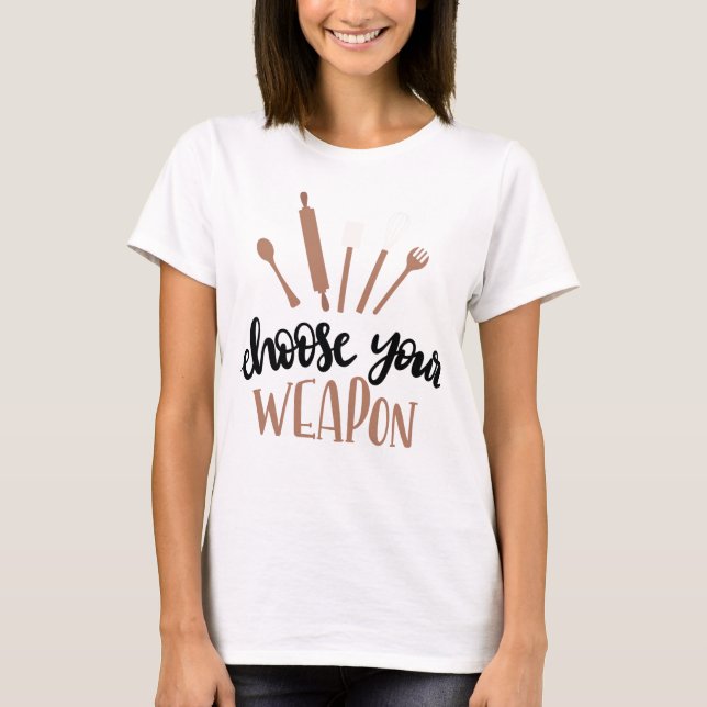 Choisissez votre T-shirt de conception d'arme (Devant)