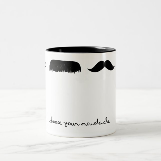 choisissez votre tasse de moustache (Centre)