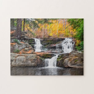 Choke Creek Falls - Herbst 2019 11"x14" übergroß