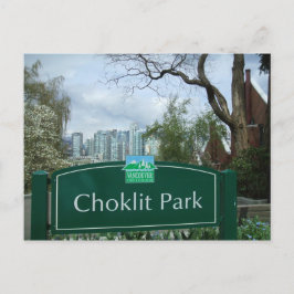 Choklit Park Vancouver, BC Postkarte