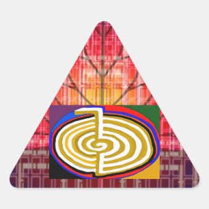CHOKURAY REIKIHEALINGSYMBOL HEALING DREIECKIGER AUFKLEBER