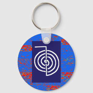 CHOKUREI Reiki grundlegendes heilendes Symbol Schlüsselanhänger