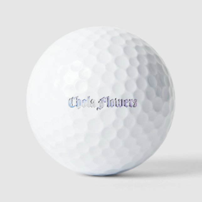 Chola Blume Original | Wilson Ultra Distance Gol Golfball (Vorderseite)