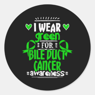 Cholangiokarzinom Awareness Bile Duct Cancer T Sh Runder Aufkleber