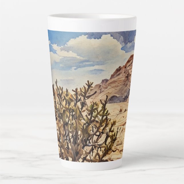Cholla Cactus, Valley of Fire Staat Park Milchtasse (Vorderseite)