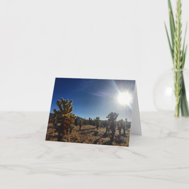 cholla notecard karte (Vorderseite)