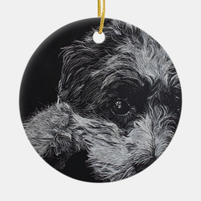 Cholly Keramik Ornament (Vorne)