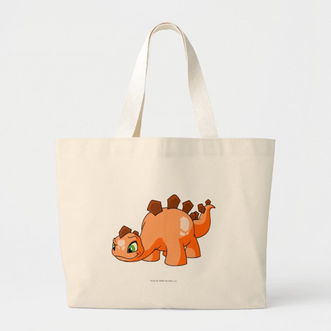 Chomby Orange Jumbo Stoffbeutel (Vorne)
