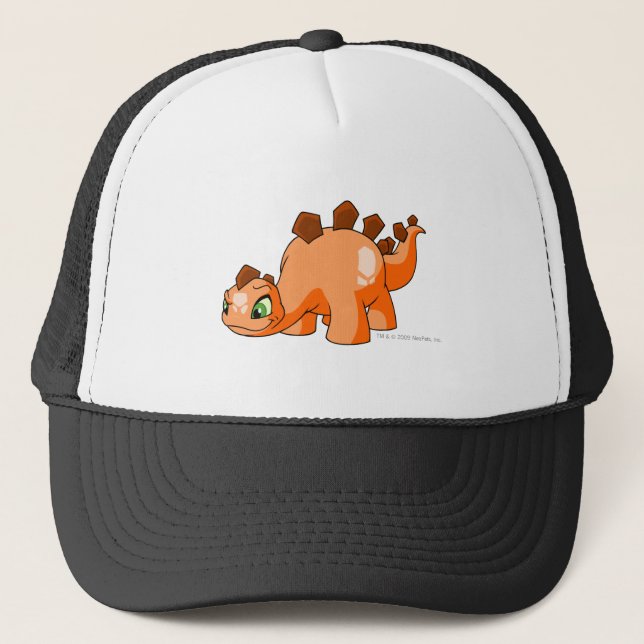Chomby Orange Truckerkappe (Vorderseite)
